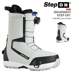 {Ki Xm[{[h u[c o[g BURTON MENS HIGHSHOT STEP ON WIDE Gray Cloud nCVbg XebvI Ch Y 25-26