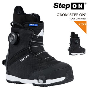 {Ki Xm[{[h u[c o[g BURTON KIDS GROM STEP ON Black O XebvI LbY [X q 25-26