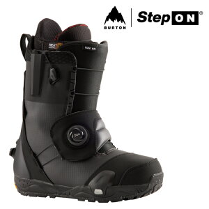 �y�X�����OK�z���{���K�i �X�m�[�{�[�h �u�[�c �o�[�g�� BURTON ION STEP ON Black �A�C�I�� �X�e�b�v�I�� �����Y 26-27
