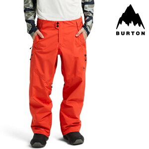 �y�X�����OK�z���{���K�i �X�m�[�{�[�h �E�F�A �p���c �o�[�g�� BURTON MENS RESERVE GORE-TEX 2L PANTS Fiesta Red �S�A�e�b�N�X �����Y 25-26