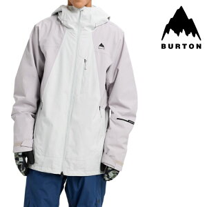{Ki Xm[{[h EFA WPbg o[g BURTON MENS RESERVE 2L JACKET Gray Cloud Washed Lavender Y 25-26