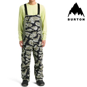 {Ki Xm[{[h EFA rupc o[g BURTON MENS RESERVE 2L STRETCH BIBS Graffiti Camo Forest Moss Y 25-26