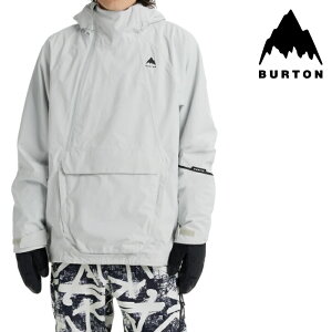 {Ki Xm[{[h EFA AmbN WPbg o[g BURTON MENS RESERVE 2L RELAXED ANORAK Gray Cloud Y 25-26