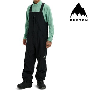 {Ki Xm[{[h EFA rupc o[g BURTON MENS RESERVE 2L RELAXED BIB PANTS True Black Y 25-26