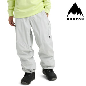 {Ki Xm[{[h EFA pc o[g BURTON MENS RESERVE 2L RELAXED PANTS Gray Cloud Y 25-26