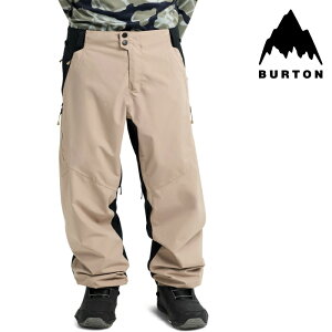 {Ki Xm[{[h EFA pc o[g BURTON MENS RESERVE 2L RELAXED PANTS Summit Taupe True Black Y 25-26
