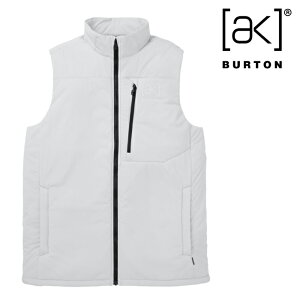 {Ki Xm[{[h EFA xXg o[g BURTON MENS AK HELIUM STRETCH INSULATED VEST Gray Cloud Y 25-26