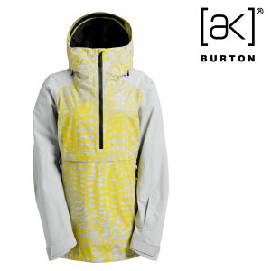 {Ki Xm[{[h EFA AmbN WPbg o[g BURTON WOMENS AK KIMMY GORE-TEX 2L ANORAK Atomic Shatter Gray Cloud SAebNX fB[X 25-26