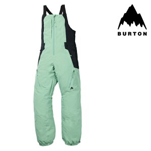 {Ki Xm[{[h EFA rupc o[g BURTON WOMENS RESERVE 2L BIB PANTS Soft Sage True Black fB[X 25-26