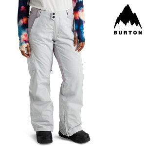 {Ki Xm[{[h EFA pc o[g BURTON WOMENS RESERVE 2L PANTS Gray Cloud Washed Lavender fB[X 25-26