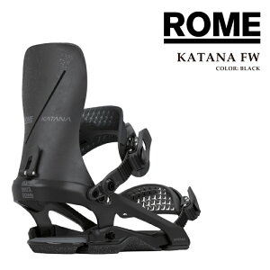 ���{���K�i �X�m�[�{�[�h �r���f�B���O ���[�� ROME SDS KATANA FW Black �J�^�i �t�����b�v �o�C���f�B���O �����Y ���f�B�[�X 25-26