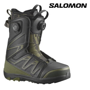 日本正規品 スノーボード ブーツ サロモン SALOMON LAUNCH BOA SJ BOA Black Olive ローンチ ボア メンズ 25-26