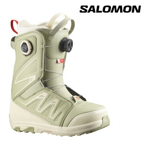 {Ki Xm[{[h u[c T SALOMON IVY BOA SJ BOA Tea Almond ACr[ {A fB[X 25-26