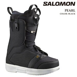 {Ki Xm[{[h u[c T SALOMON PEARL Black White Gold p[ fB[X 25-26