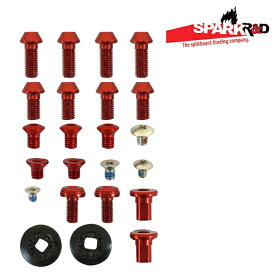 【ネコポス発送】日本正規品 スプリットボード ビンディング パーツ スパーク SPARK R&D PRO HARDWARE KIT Black スノーボード バインディング 25-26