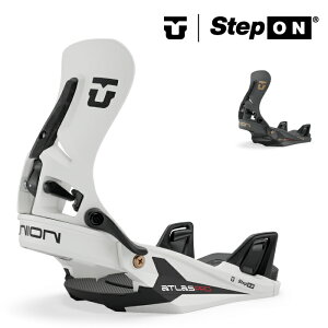 �y�X�����OK�z���{���K�i �X�m�[�{�[�h �r���f�B���O ���j�I�� UNION ATLAS PRO STEP ON Black / Stone �A�g���X �v�� �X�e�b�v �I�� �o�C���f�B���O �����Y 26-27