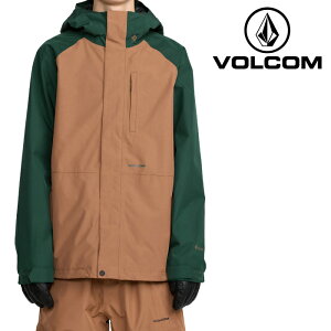 日本正規品 スノーボード ウェア ジャケット ボルコム VOLCOM DUA GORE-TEX JACKET Terra Brown ゴアテックス メンズ 25-26