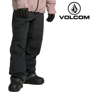 日本正規品 スノーボード ウェア パンツ ボルコム VOLCOM GUCH GORE-TEX PANT Black ゴアテックス メンズ 25-26