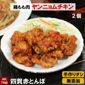 【20%クーポン/マラソン】2個　ヤンニョムチキン（甘辛）240g×2 レンジで温めるだけ　韓国料理 韓国食品 韓国食材 グルメ 【冷凍、冷蔵可】 手作りのダシにこだわり化学調味料無添加　ギフト お取り寄せ グルメ プレゼント 簡単 通販