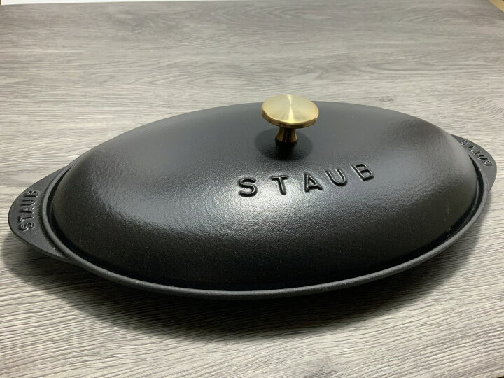 楽天市場 Staub フィッシュ ホットプレート 31センチ 黒 シャローオーバル ストウブ キッチンツール ホット プレート 鍋 お鍋 ホーロー 琺瑯 ホーロー鍋 Ih おしゃれ Ih対応 ストゥブ 調理器具 ブランド キッチングッズ キッチン用品 蓋 ふた フタ 蓋付き 蓋つき