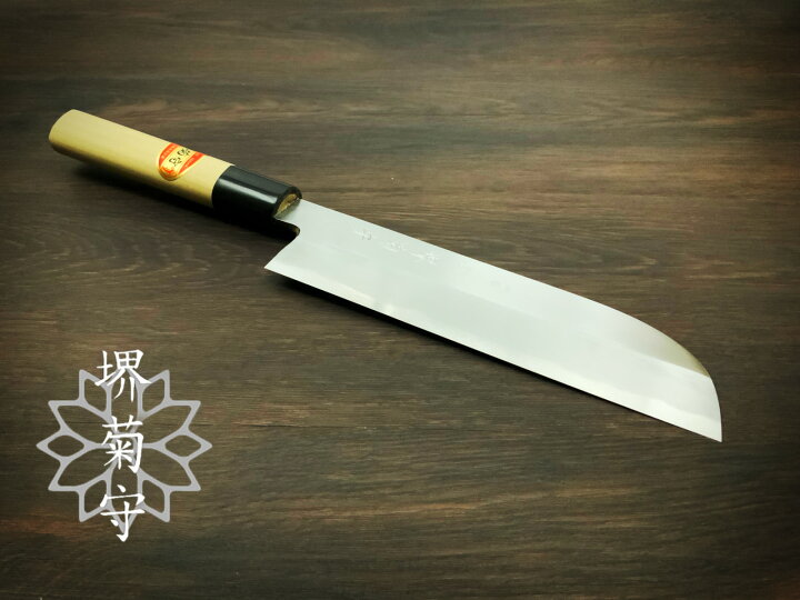 楽天市場】薄刃 特製 鎌型 関西型【堺包丁】【堺刃物】薄刃包丁 210mm 