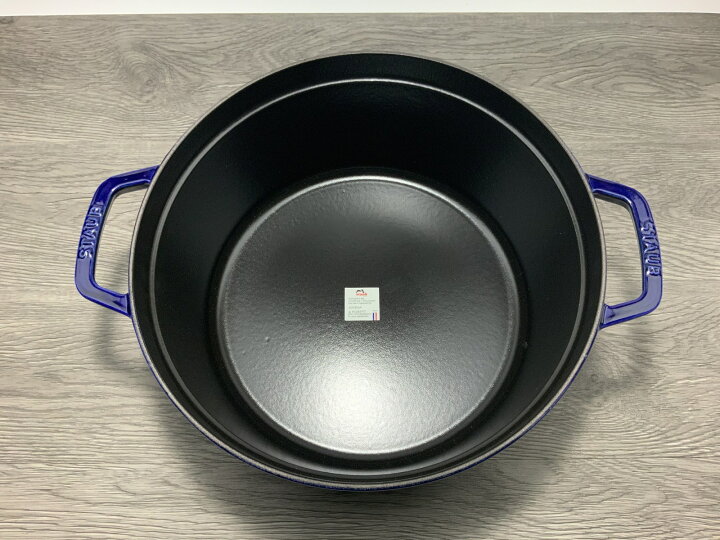 楽天市場】STAUB ピコ・ココット 丸形 ラウンド 30センチ グランブルー 