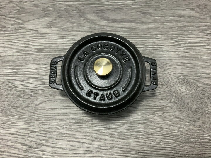 楽天市場】STAUB ピコ・ココット ラウンド 丸形 10センチ ブラック 黒  