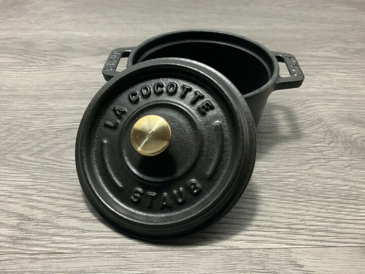 楽天市場】STAUB ピコ・ココット ラウンド 丸形 10センチ ブラック 黒  