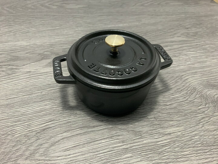 楽天市場】STAUB ピコ・ココット ラウンド 丸形 10センチ ブラック 黒  