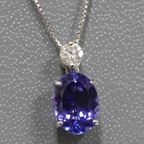 楽天市場】タンザナイト ネックレス 中古の通販