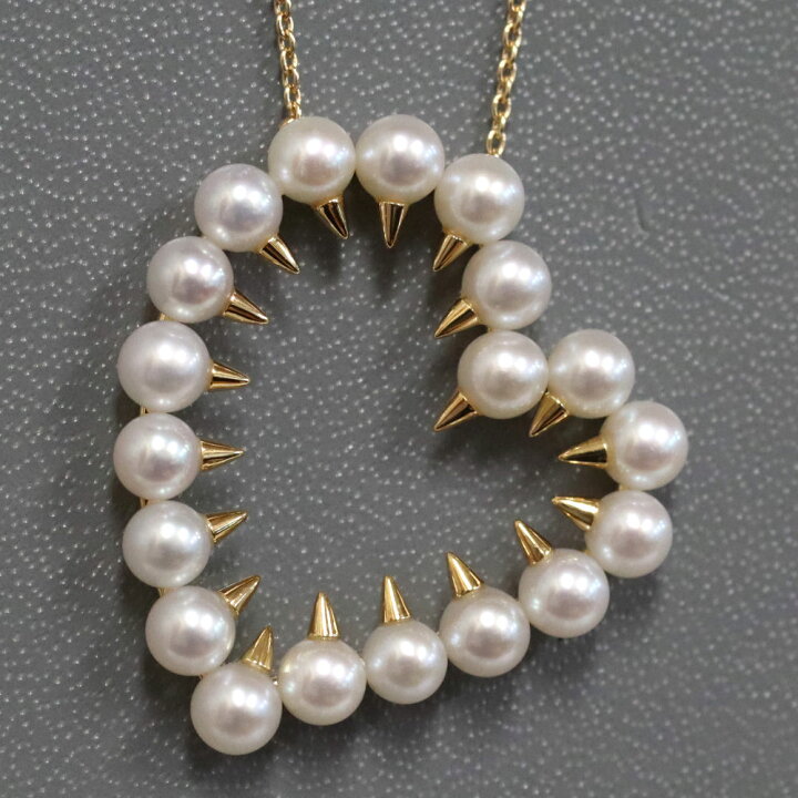 楽天市場】【中古】TASAKI タサキ デインジャー ハート ネックレス 