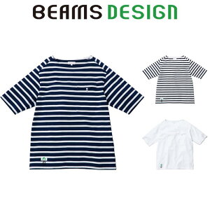 ����T�V���c BEAMS DESIGN beams design B3905-53 TEE�{�[�g�l�b�N �{�[�_�[ �X�g���b�` �����₷�� �J�W���A�� ���� ���[�N �r�[���X �f�U�C�� �R���{ SOWA �K�a �I�[���V�[�Y���yS M L LL�z