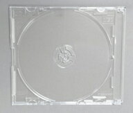 スーパースリムCDケース（クリア）（バルク）300枚【1枚当たり57円。薄さ5mmでスッキリ収納！】