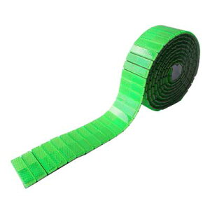 レフテープ 50mm幅 緑【グリーン・反射材・両面テープ付】