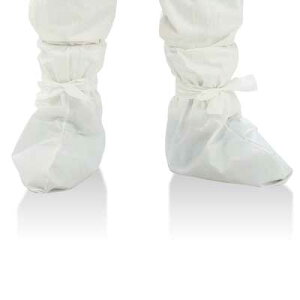 バリア?マンシューズカバー(10足セット) P2100【フリーサイズ・アスベスト・ダイオキシン・化学薬品・ウイルス】