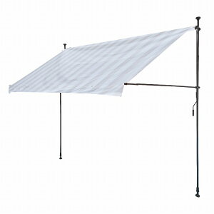 サンシェード 日よけシェード 3m 大型 庭 ベランダ 日よけ オーニング シェード オーニングテント つっぱり 突っ張り 日除けスクリーン 防水 紫外線 目隠し 節電