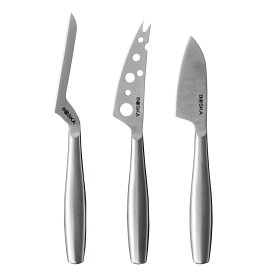 【公式】BOSKA (ボスカ) チーズナイフ 3本セット Copenhagen 357615【チーズ、ワイン好きにおすすめ！オランダのキッチンツールブランド】