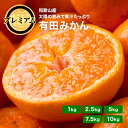 【完熟を発送！】有田 みかん 鹿蔵プレミアム 和歌山 1kg～10kg 送料無料 産地直送 温州みかん お取り寄せ ギフト お歳暮 味重視で少しキズあり