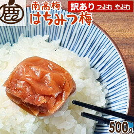 梅干し はちみつ 訳あり 500g つぶれ梅 紀州 南高梅 梅干 うめぼし うめ干し はちみつ梅