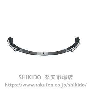 �X�|�C���[�t�����g�o���p�[ �p��5�V���[�Y E60 E61 �p��LCI 2008-2010�p �t�����g�o���p�[�X�|�C���[���b�v���A�X�v���b�^�[(Carbon Fiber Surface)
