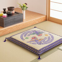 リバーシブル御前座布団鳳凰約70×70cm(両面仕様)仏壇仏具仏用座布団仏前座布団お客さん