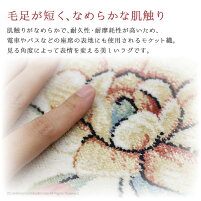 毛足が短く、なめらかな肌触り