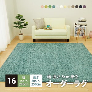 �y�T�C�Y�I�[�_�[�z�y16�z��155�`200×����205�`250cm �V�����u�� ���O�y���z �l�p�^ �V���M�[���O ���O�}�b�g �J�[�y�b�g ������� ���n �t�ėp �J���t��