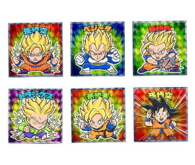 ドラゴンボールマンチョコZ シール6枚セット（お菓子なし）