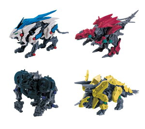 ゾイドワイルド アセンブルモデルズ 全4種セット