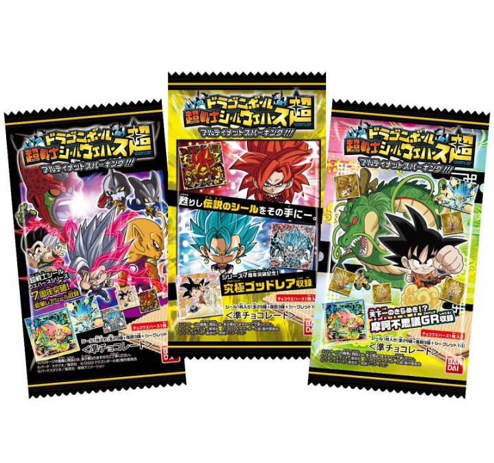 楽天市場】ドラゴンボール 超戦士シールウエハース超 第6弾 