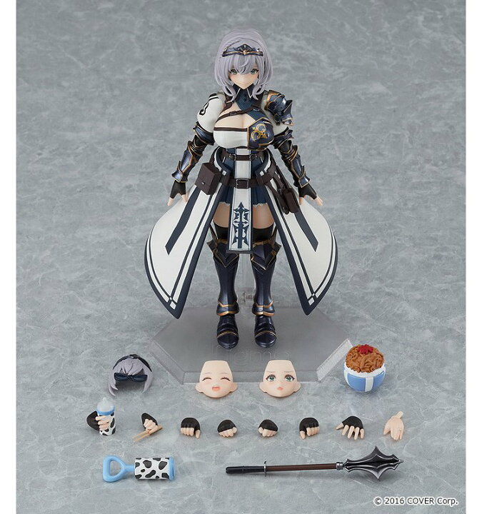 楽天市場】figma ホロライブプロダクション 白銀ノエル 「紋章入り牛丼 