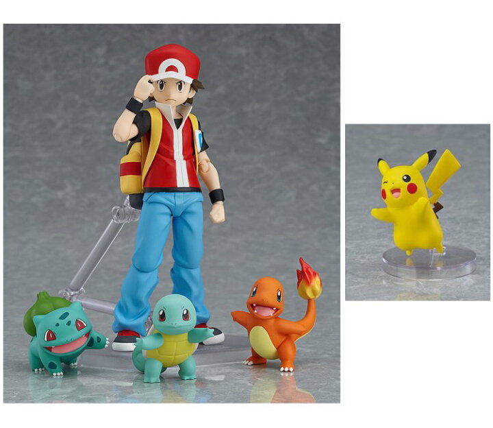 楽天市場】figma ポケットモンスター レッド 「ピカチュウ(ウィンク顔 