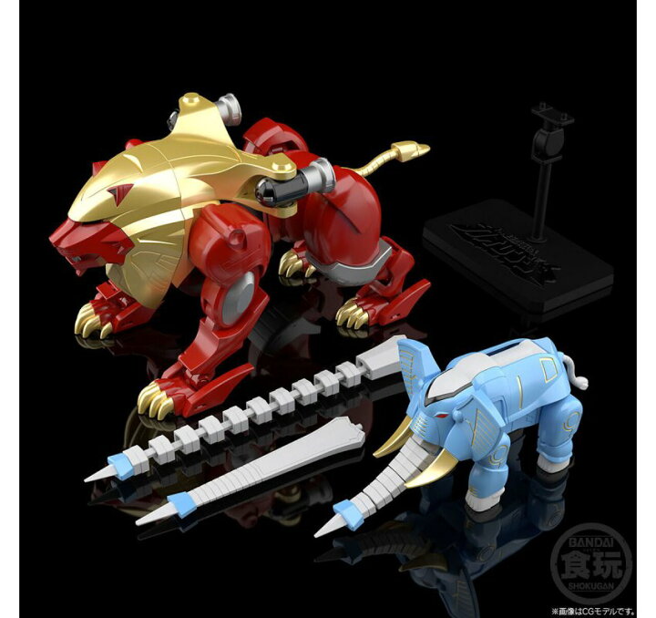 楽天市場】食玩 SMP 百獣戦隊ガオレンジャー 百獣合体 ガオ 