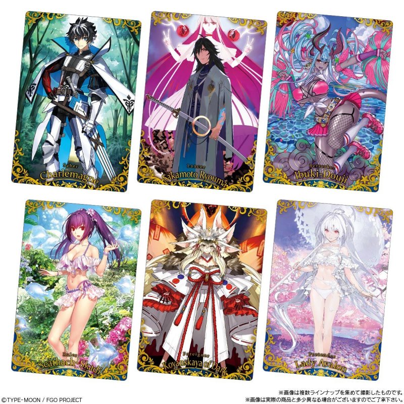 楽天市場】Fate/Grand Order ウエハース１２ シークレット入り カード